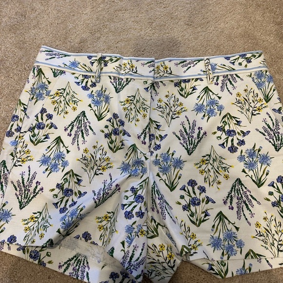 Loft Bouquet Seersucker Riviera Shorts 6 NWT - Picture 5 of 6